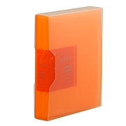 树德 多彩相片收集册 (橙色) 36mm 160张  4R-160