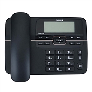 飞利浦 来电显示电话机(大屏幕) (黑)  CORD118