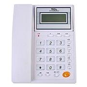 TCL 来电显示电话机 (米白)  HCD868(37)TSD